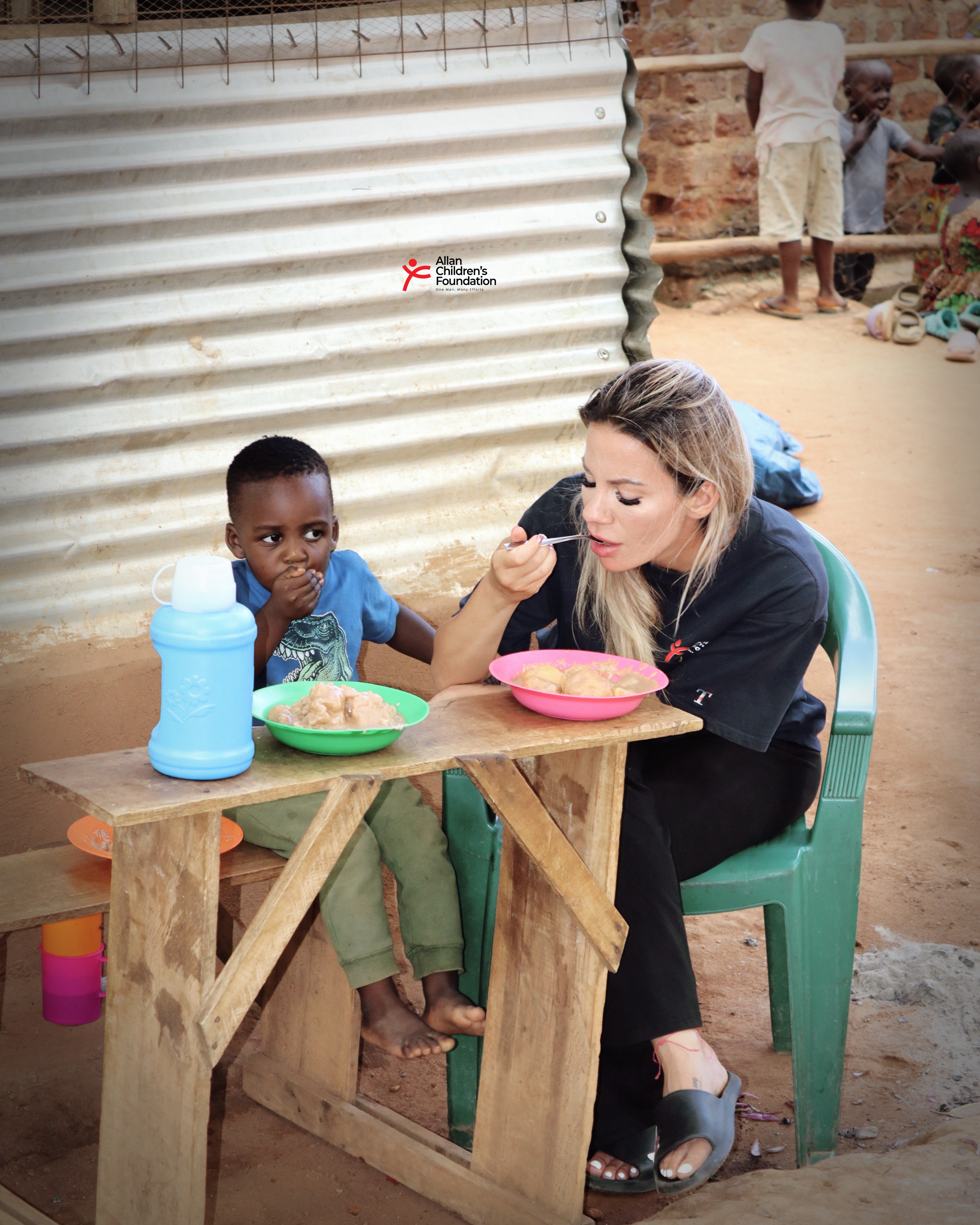 Allan Children's Foundation outreach visit